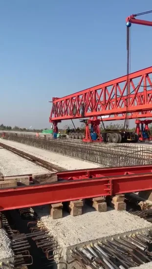 Grúa pórtico para montaje de puentes de gran capacidad y 100 toneladas a la venta