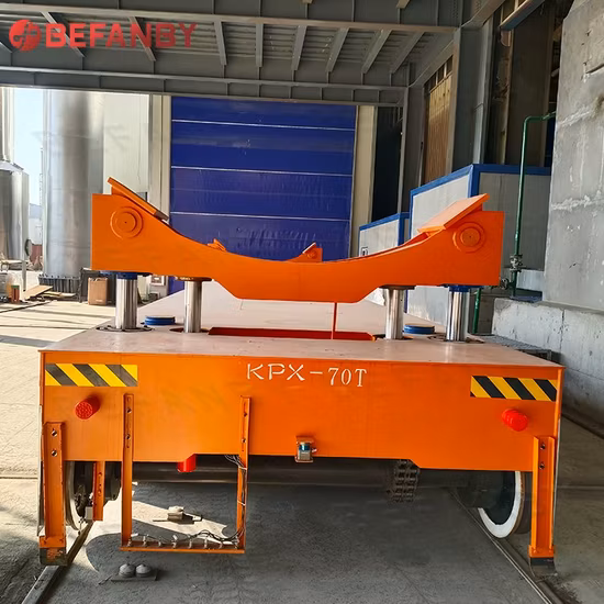 Fabricantes de carros de transferencia planos con rieles eléctricos para manipulación de materiales de bobinas de acero industriales motorizados